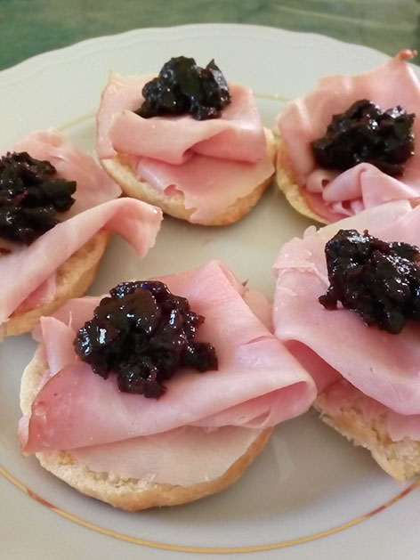 ricetta salata scones prosciutto praga confettura di melecotogne mosto cotto divi conserve bitonto bari puglia italia