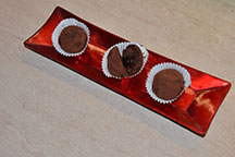 Tartufi al cacao con ripieno di uva caramellata ricette dolci divi conserve bitonto bari puglia italia